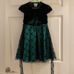 Jona Michelle Girls Christmas Dress Size 6